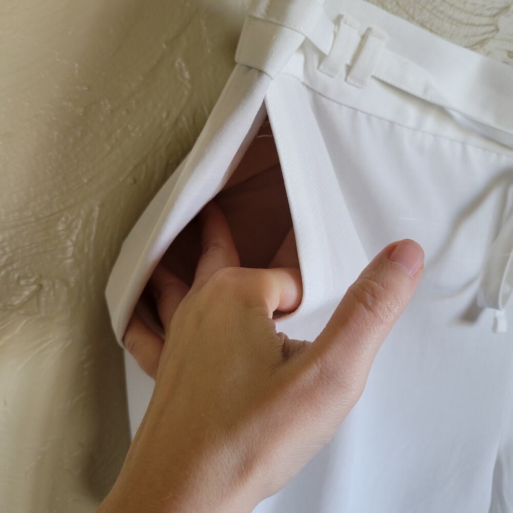 Talbots Pull On Drawstring Pants With Pockets - image 5